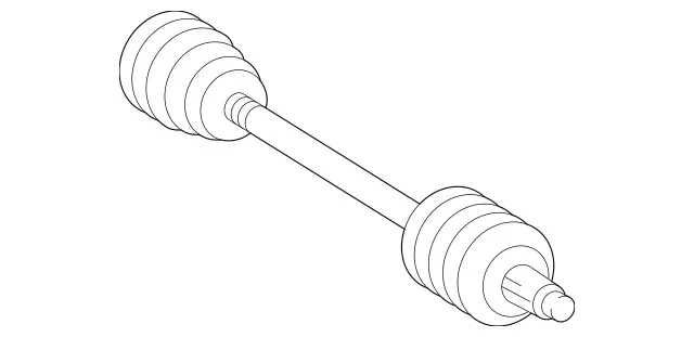 2113500802 - Suspension: Axle Assembly for Mercedes-Benz Image