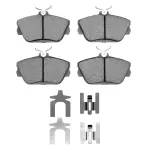 1551059801 - : DFC 5000 Advanced Pads - Low-Metallic and Hardware Kit for DYNAMIC FRICTION Image