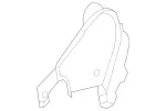 20591957007H52 - Body: Recline Cover for Mercedes-Benz Image