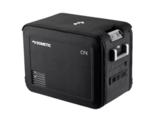 19432536 - Merchandise: Cooler Protective Cover By Dometic for Buick: Enclave, Encore, Encore GX, Envision, Envista, Regal Sportback, Regal TourX | Cadillac: CT4, CT5, CT6, Escalade, Escalade ESV, LYRIQ, XT4, XT5, XT6 | Chevrolet: Blazer, Bolt EUV, Bolt EV, Camaro, Colorado, Equinox, Express 2500, Express 3500, Express 4500, Impala, Malibu, Silverado 1500, Silverado 1500 LTD, Silverado 2500 HD, Silverado 3500 HD, Silverado EV, Sonic, Spark, Suburban, Tahoe, Trailblazer, Traverse, Trax | GMC: Acadia, Canyon, Savana 2500, Savana 3500, Savana 4500, Sierra 1500, Sierra 1500 Limited, Sierra 2500 HD, Sierra 3500 HD, Terrain, Yukon, Yukon XL Image