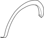 F38101A60B - : Flare for INFINITI: QX80 Image