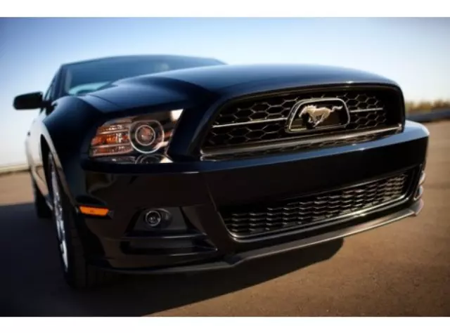 DR3Z8200AD - Exterior: Grille - Pony With Chrome Bezel for Ford: Mustang Image
