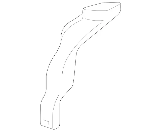 2228321590 - Heating and Ventilation: Drain Pipe for Mercedes-Benz: Maybach S550, Maybach S560, Maybach S600, Maybach S650, S450, S550, S550e, S560, S600, S63 AMG, S65 AMG Image image