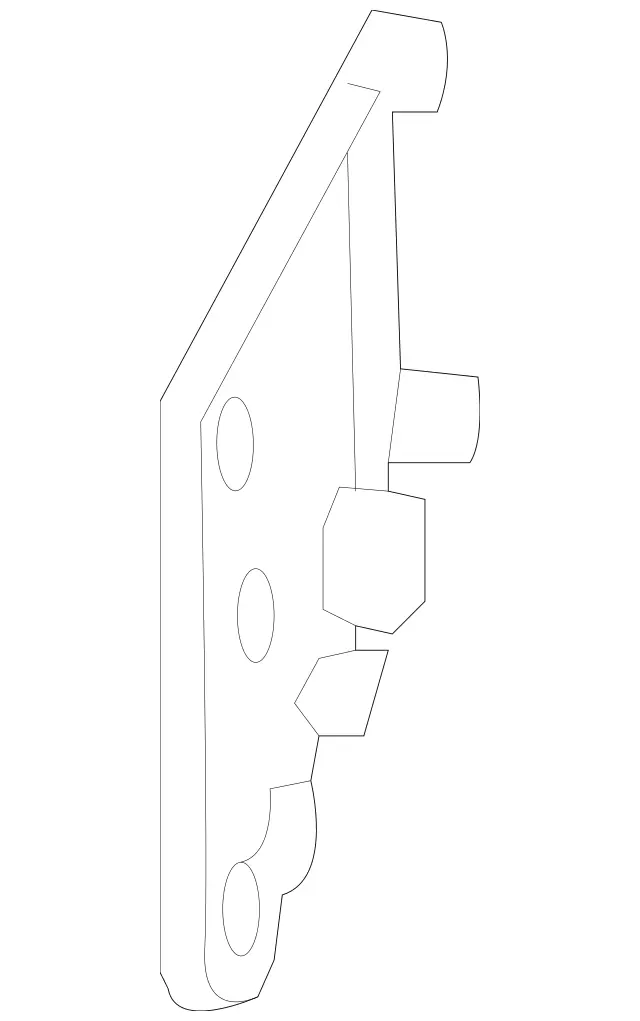2138218100 - Attachment Parts: Mounting Frame for Mercedes-Benz: E300, E350, E400, E43 AMG, E450, E53 AMG Image image