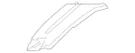 90668901079E80 - : Defroster Panel for Mercedes-Benz Image