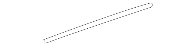 2166902980 - Covering and Lining: Trim Bar for Mercedes-Benz: CL550, CL600, CL63 AMG, CL65 AMG Image image