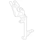 2135005500 - Radiator: Holder for Mercedes-Benz Image