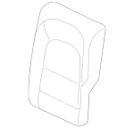 20592022088T68 - : Seat Back Cover for Mercedes-Benz Image