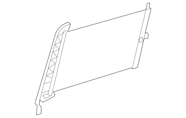 1668100801 - Rear Doors: Roller Sunblind for Mercedes-Benz: GLE300d, GLE350, GLE400, GLE550e, GLE63 AMG, ML250, ML350, ML400, ML550, ML63 AMG Image image