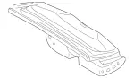 2086940225 - Trunk Lid: Trim for Mercedes-Benz Image