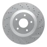 83046007D - : DFC Geoperformance Rotor - Drilled and Slotted for DYNAMIC FRICTION Image