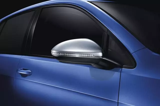 Satin Silver Mirror Caps - Volkswagen (5G0-072-530)