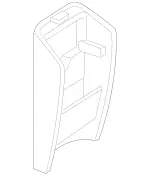 17168003969F38 - Body: Rear Cover for Mercedes-Benz Image