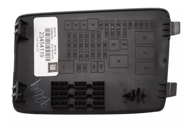 23454119 - Body: Fuse Box Cover for Chevrolet: Malibu Image