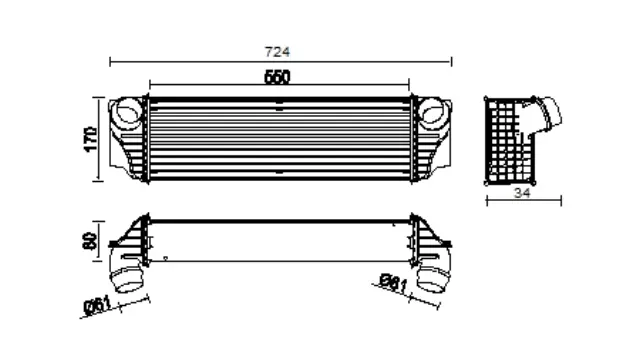 CI228000P - Cooling Systems: Intercooler for Behr Image