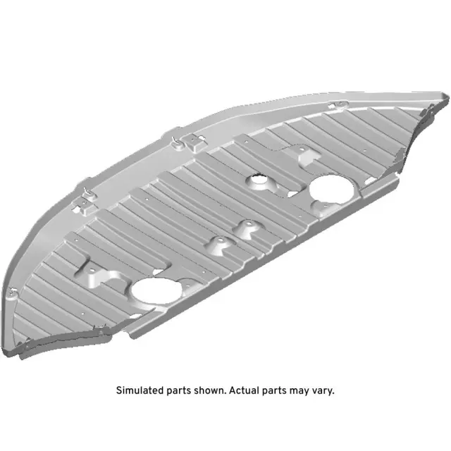 92247388 - : Part# 92247388 Front Bumper Fascia Extension for Chevrolet: Caprice Image