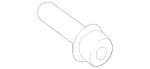 6399900023 - Body: Rail Extension Bolt for Mercedes-Benz Image