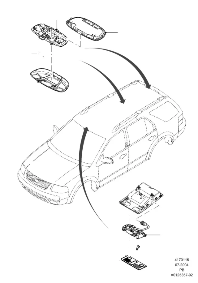 F58Z13466A - Body: Cargo Lamp Bulb for Ford Image