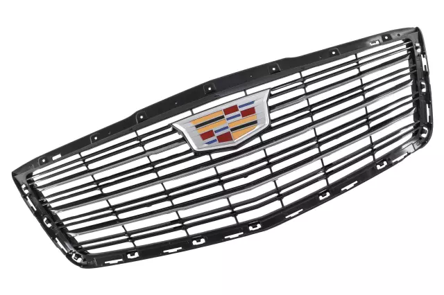 23441801 - : Front Upper Grille with Crest and Wreath Emblem and Hardware for GM Image