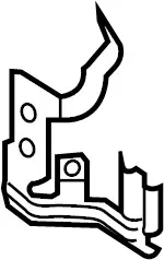 215843JV0A - Cooling System: Auxiliary Pump Bracket for INFINITI: QX60 Image