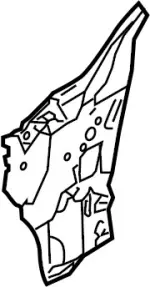 64151CG000 - Body: Rear Extension for Infiniti Image