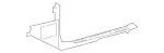 46368011068T92 - Body: Front Sill Plate for Mercedes-Benz Image