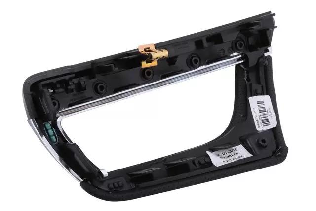 Jet Black Driver Side Instrument Panel Lower Trim Plate Applique - GM (23376954)