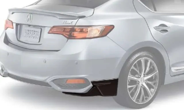 8F03TX62H0B - Exterior: Rear Under-Body Spoiler - Majestic Black Pearl for Acura Image