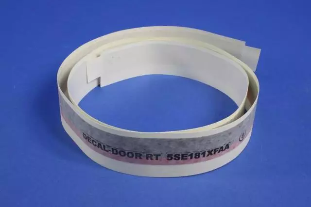 5SE181XFAA - Exterior Ornamentation: Front Door Decal, Right for Dodge: Challenger Image