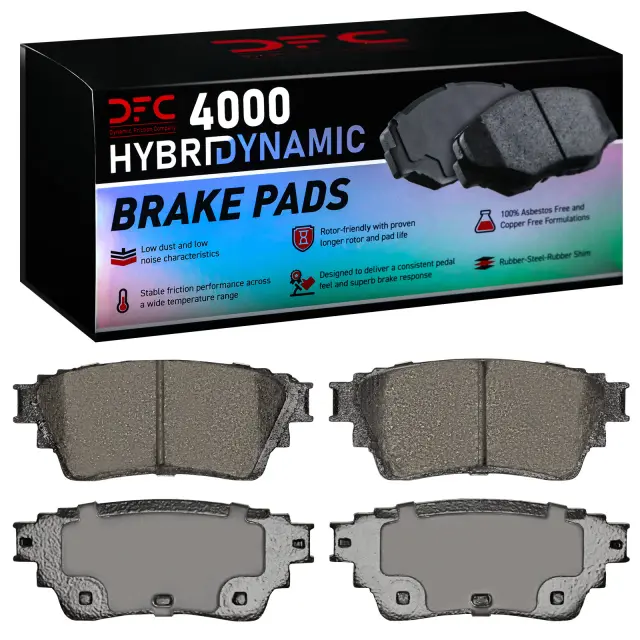 4000220000 - Brakes &amp; Brake Parts: Disc Brake Pad Set for DYNAMIC FRICTION Image