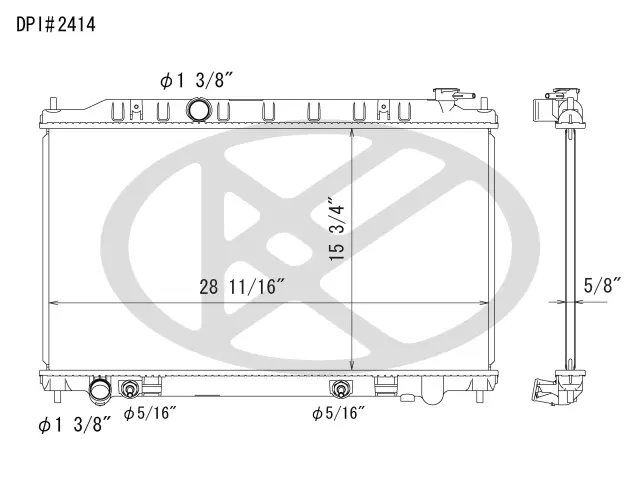 A2414 - Cooling Systems: Koyorad Radiator for Koyo Image