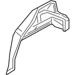 FT4Z5827886B - Body: Inner Wheelhouse for Ford: Edge | Lincoln: MKX, Nautilus Image