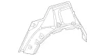 1676309203 - Side Panels: Wheel Housing for Mercedes-Benz Image
