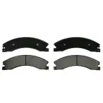 1BP00386AA - : Disc Brake Pad Set for Chevrolet: Express 3500, Express 4500, Silverado 2500 HD, Silverado 3500 HD, Suburban 3500 HD | GMC: Savana 3500, Savana 4500, Sierra 2500 HD, Sierra 3500 HD Image