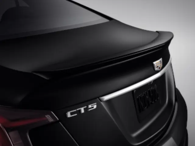 85547167 - Body: Rear Spoiler Kit - Black Raven for Cadillac: CT5 Image