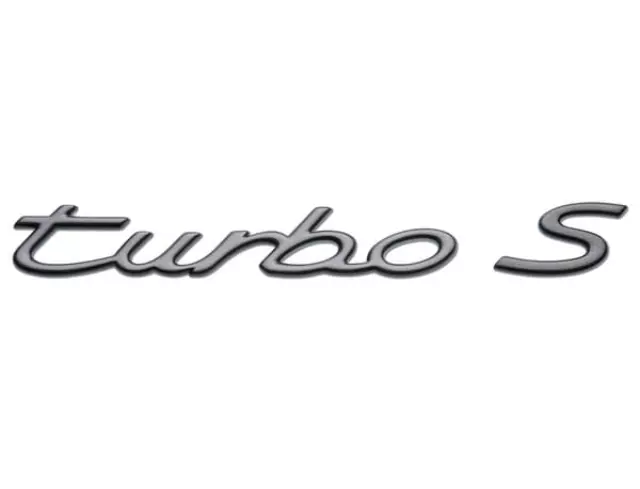 99355998200 - : Emblem - "turbo S" for Porsche Image