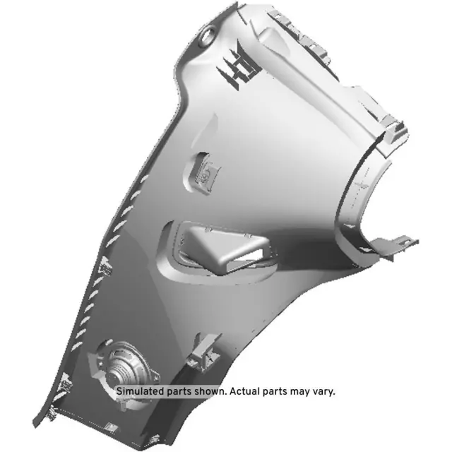 84722110 - Body: Lock Pillar Trim for GM Image