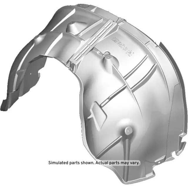 84533747 - Body: Fender Liner for Chevrolet: Silverado 1500, Silverado 1500 LTD Image image