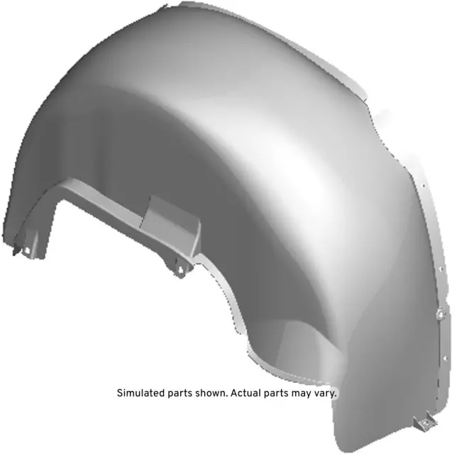 22817687 - : Passenger Side Rear Wheelhouse Liner for GMC: Acadia, Acadia Limited Image