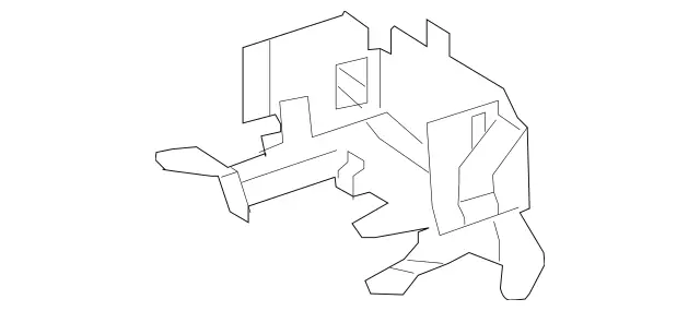 2215401240 - Electrical Equipment and Instruments: Bracket for Mercedes-Benz: 250, 300S, CL550, CL600, CL63 AMG, CL65 AMG, S350, S400, S500, S550, S600, S63 AMG Image image