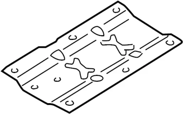 111144W001 - Engine: Baffle Plate for INFINITI: QX4 Image