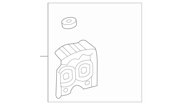 1778802200 - Bumper/Fender/Hood: Bracket, Fender for Mercedes-Benz: 180A, 220a, A220, A35 AMG, CLA250, CLA35 AMG, CLA45 AMG, CLA45 AMG S, GLA250, GLA35 AMG, GLA45 AMG Image image