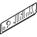KK3Z6127971C - Body: Floor Extension for Ford: E-Transit, Transit-150, Transit-250, Transit-350, Transit-350 HD Image