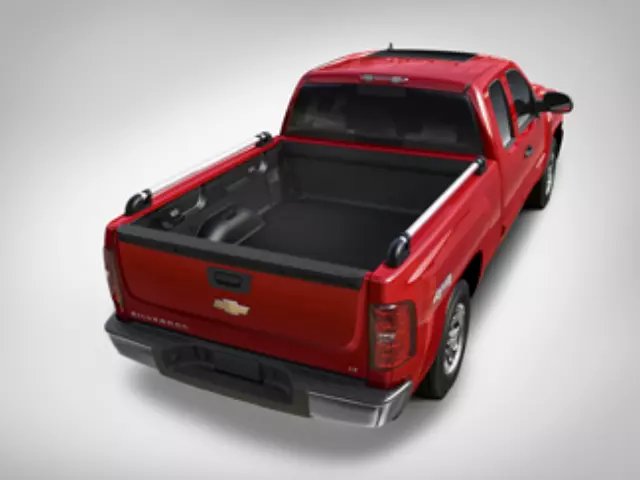 19172753 - Exterior: Bed Rails - Chrome Tubular - Standard Bed for Chevrolet: Silverado 1500, Silverado 1500 Classic, Silverado 1500 HD, Silverado 1500 HD Classic, Silverado 2500, Silverado 2500 HD, Silverado 2500 HD Classic, Silverado 3500, Silverado 3500 Classic, Silverado 3500 HD | GMC: Sierra 1500, Sierra 1500 Classic, Sierra 1500 HD, Sierra 1500 HD Classic, Sierra 2500, Sierra 2500 HD, Sierra 2500 HD Classic, Sierra 3500, Sierra 3500 Classic, Sierra 3500 HD Image
