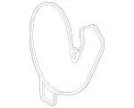 1372010080 - : Gasket for Mercedes-Benz Image