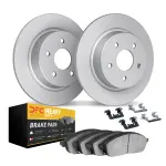 421254006 - : DFC GEOSPEC Coated Rotor- HD Brake Pad - Hardware for DYNAMIC FRICTION Image