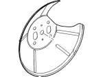 98AZ2C028AA - Brakes: Splash Shield for Ford: Focus Image