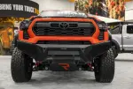 343921T - : Element Front Bumper with Power Actuated Hide-Away Light Bar Mount for Go Rhino Image