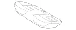 21292014377J95 - Body: Cushion Cover for Mercedes-Benz Image