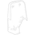 8111022 - Body: Mirror Cover for Mercedes-Benz: Sprinter 1500, Sprinter 2500, Sprinter 3500, Sprinter 3500XD, Sprinter 4500 Image